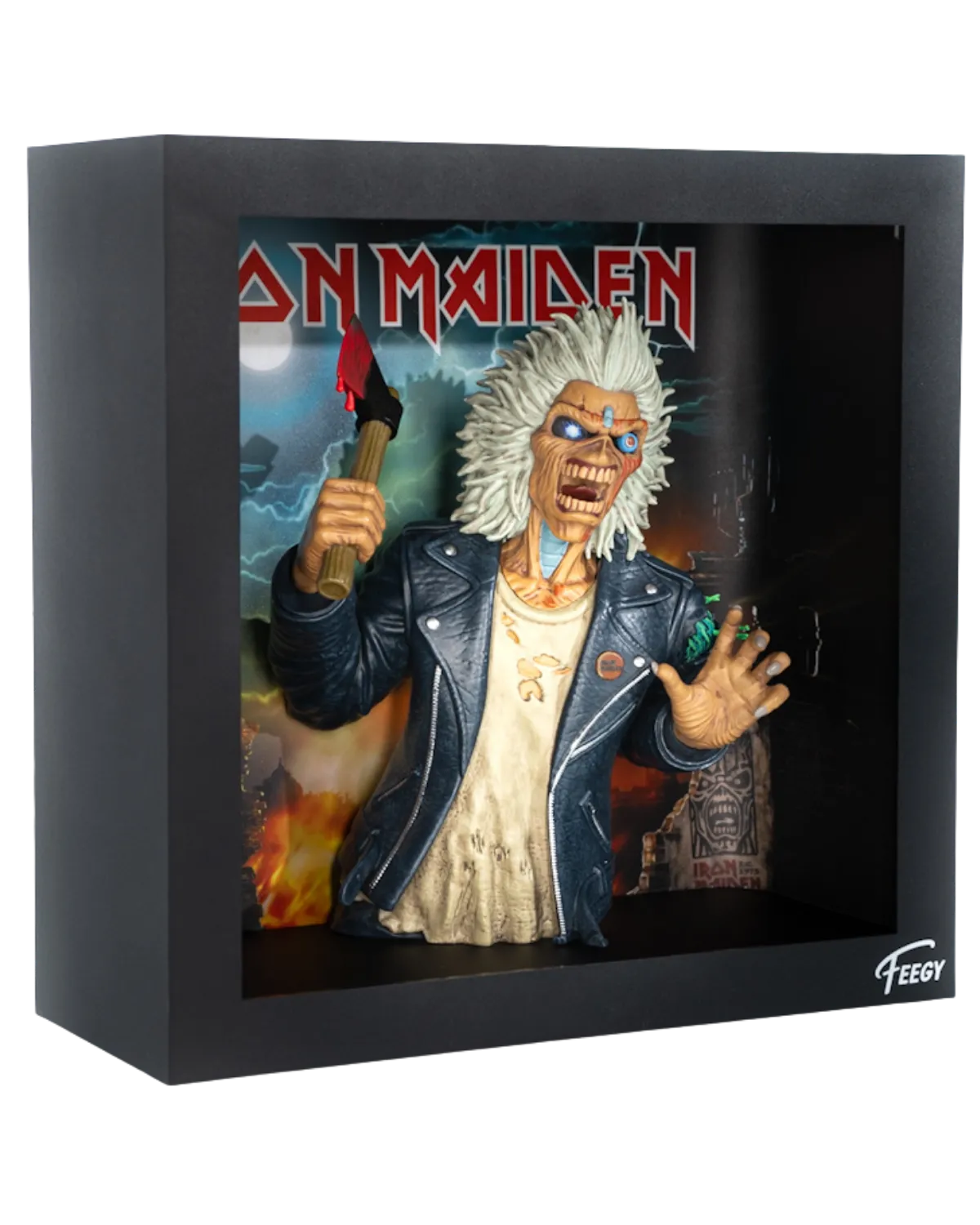 Coffret collector Iron Maiden avec certificat d'authenticité numéroté