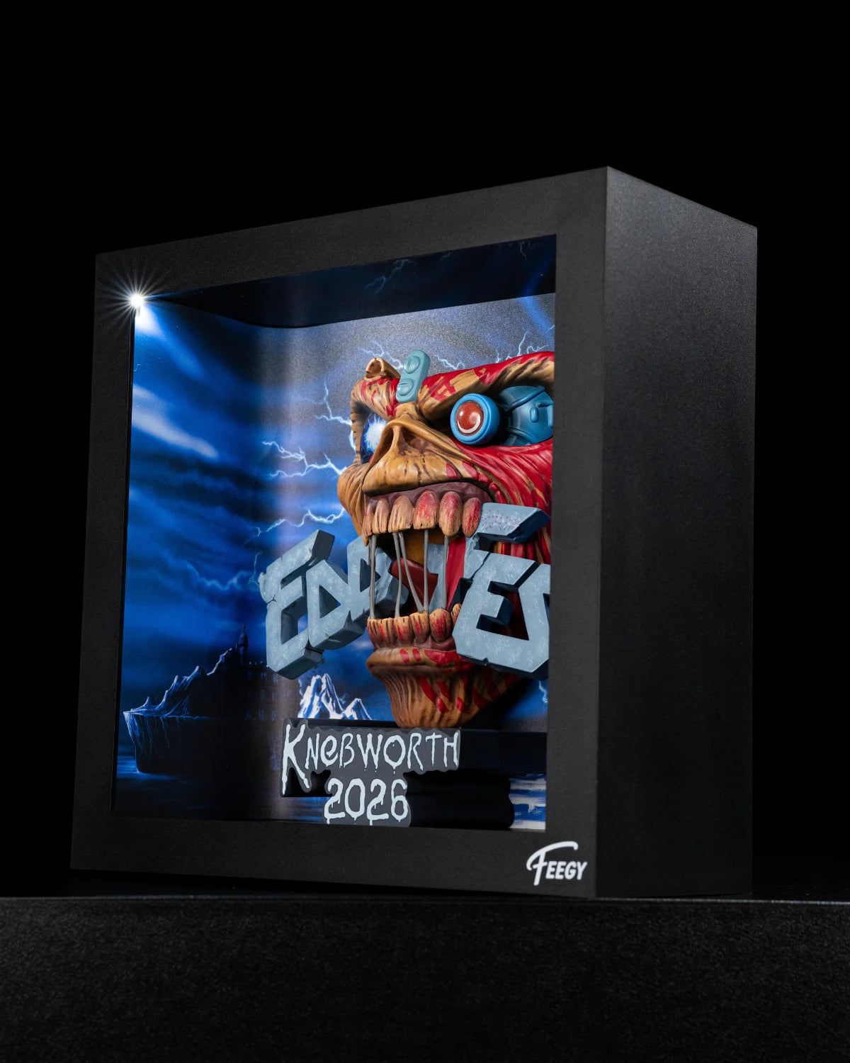 Coffret collector Eddfest 2026 Iron Maiden avec certificat d'authenticité