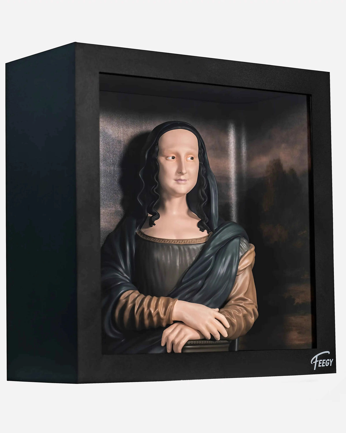 Coffret collector Mona Lisa avec certificat d'authenticité